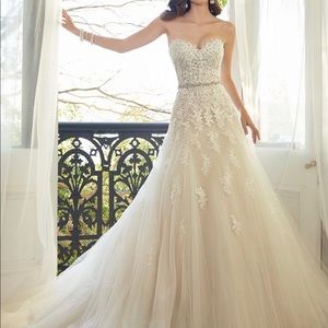 Sophia Tolli Prinia wedding dress, size 12